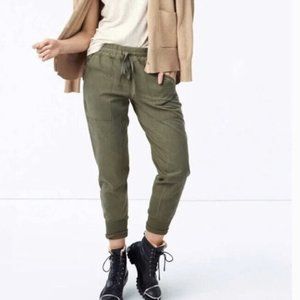 CAbi #3747 The Marathon Jogger Pant Army Love Green Size XS